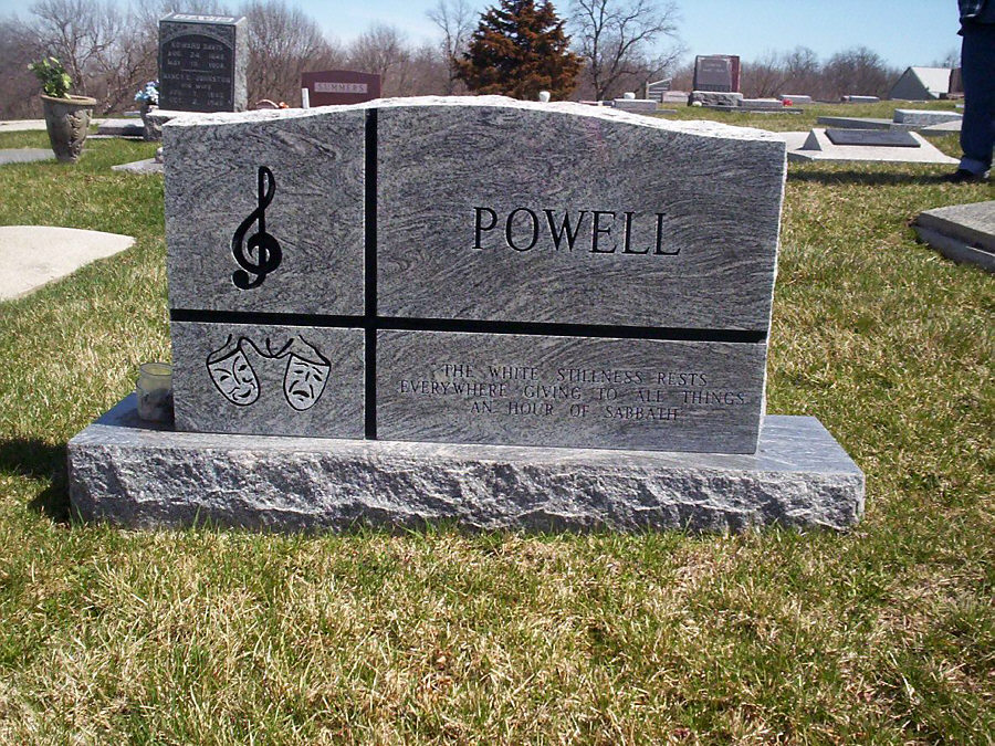 [Scott gravestone]